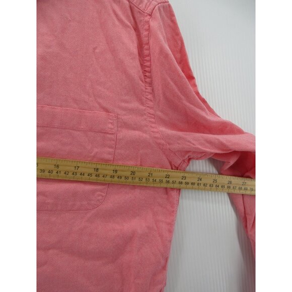 Robert Graham R&G Shirt XL Button Up Pocket Preppy Flip Cuffs Cotton - Picture 6 of 13